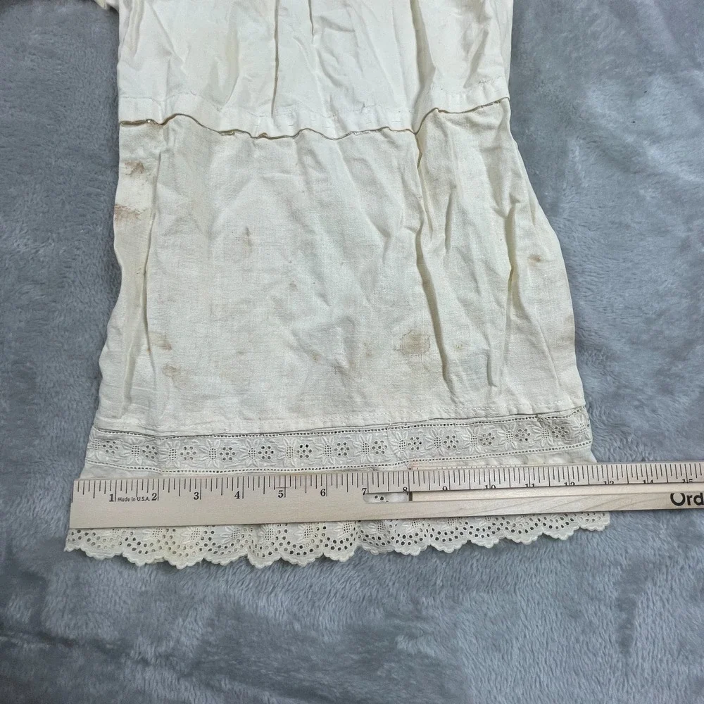 Vintage Raggedy Ann Mask Pantaloons Pants Halloween Scary Horror 1970s Handmade